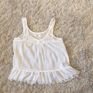 Ruffled tank top